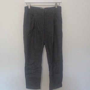 Aritzia Grey Wilfred Crop Pants
